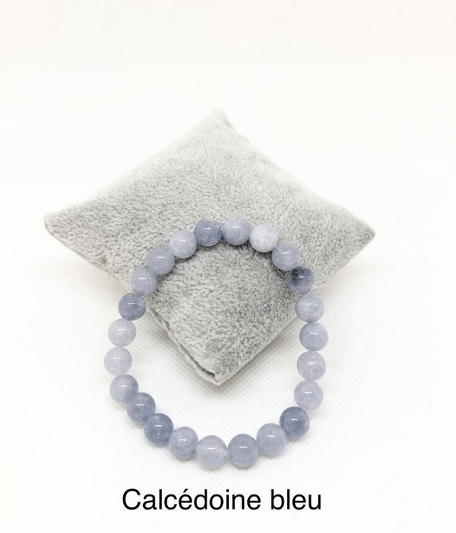 Calcédoine bleu