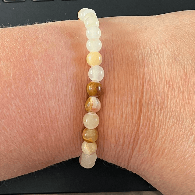 Jade blanc et jaune