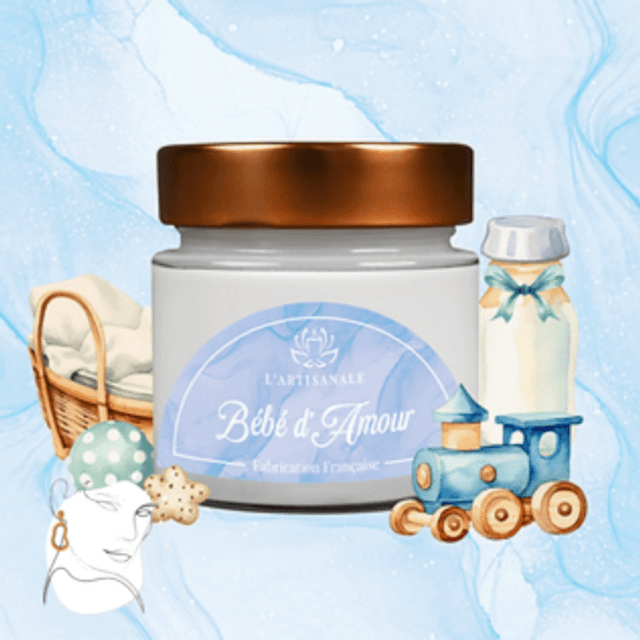 Bougie Bébé d'Amour