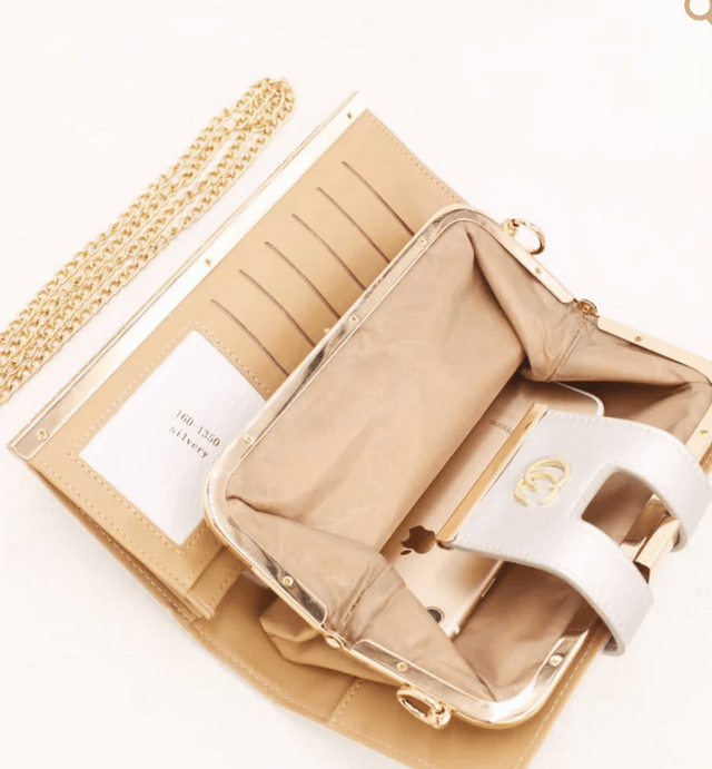 Esmery pochette blanche