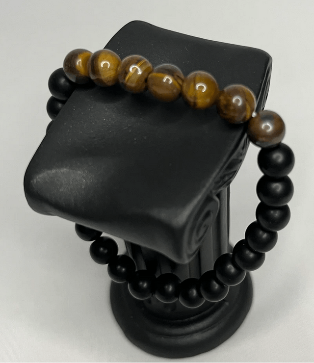 Oeil de tigre et Onyx