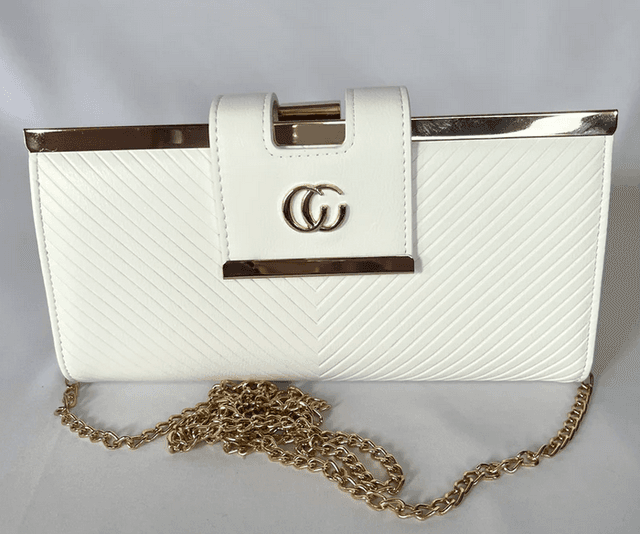 Esmery pochette blanche
