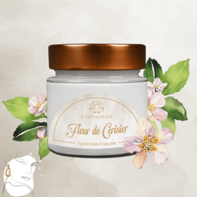 Bougie Fleur de Cerisier