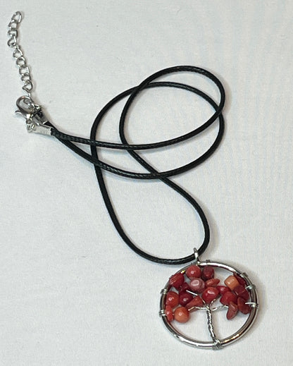 Collier arbre de vie (plusieurs coloris)