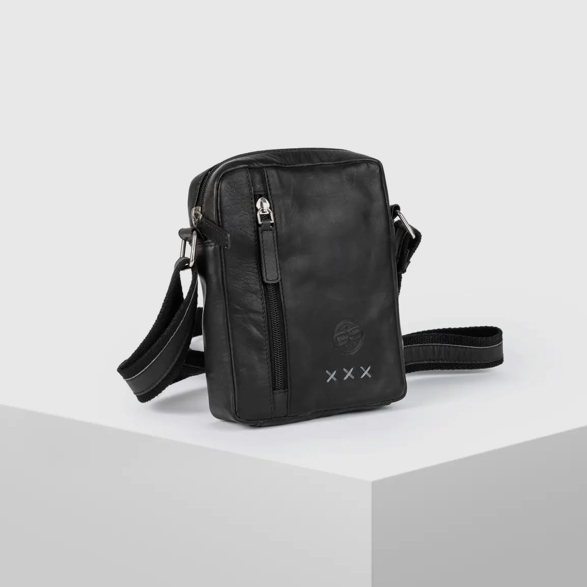 Sac à bandoulière noir Homme